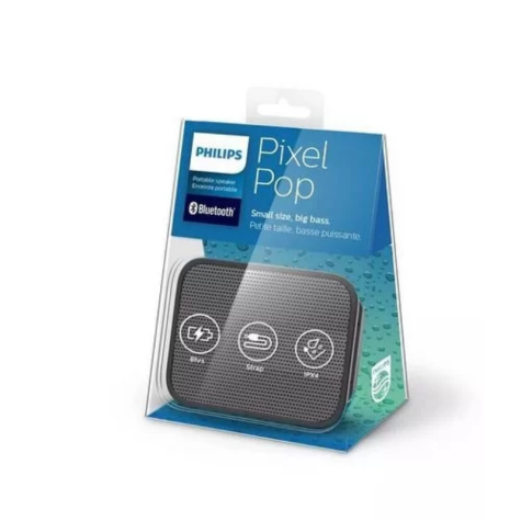 PARLANTE PORTATIL PHILIPS BT110B 4W RMS BLUE